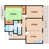 東海道本線/東静岡駅 徒歩24分 2階 築34年 3DKの間取り
