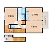 東海道本線/焼津駅 徒歩17分 2階 築13年 2DKの間取り