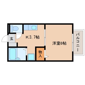 間取図 東海道本線/西焼津駅 徒歩12分 1階 築30年