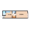 東海道本線/静岡駅 バス:22分:停歩8分 2階 築54年 1DKの間取り
