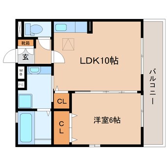 間取図 東海道本線/静岡駅 バス14分下島北下車:停歩11分 1階 築13年