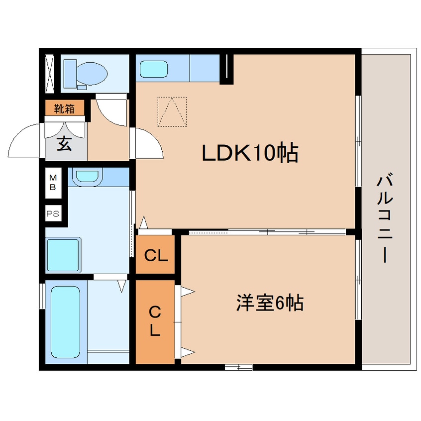 間取図 東海道本線/静岡駅 バス14分下島北下車:停歩11分 1階 築13年