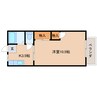 東海道本線/静岡駅 バス:11分:停歩5分 2階 築40年 1Kの間取り