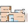 東海道本線/焼津駅 バス:11分:停歩8分 1階 築13年 2LDKの間取り