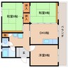 東海道本線/東静岡駅 徒歩24分 2階 築46年 3DKの間取り