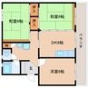 東海道本線/東静岡駅 徒歩24分 1階 築46年 3DKの間取り