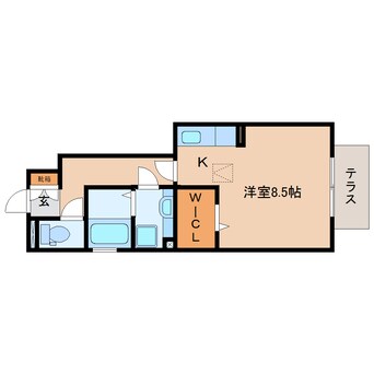 間取図 東海道本線/静岡駅 バス21分片山下車:停歩3分 1階 築12年