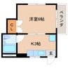 東海道本線/静岡駅 徒歩12分 3階 築39年 1Kの間取り