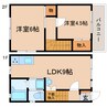 東海道本線/静岡駅 徒歩22分 1-2階 築31年 2LDKの間取り