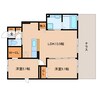 東海道本線/静岡駅 バス:25分:停歩10分 1階 築11年 2LDKの間取り