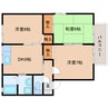 東海道本線/藤枝駅 バス:4分:停歩9分 2階 築30年 3DKの間取り