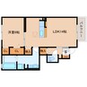 東海道本線/静岡駅 バス:20分:停歩6分 1階 築11年 1LDKの間取り
