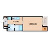 東海道本線/静岡駅 バス:22分:停歩7分 4階 築11年 1Kの間取り