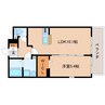 東海道本線/静岡駅 バス:20分:停歩4分 1階 築10年 1LDKの間取り