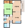 東海道本線/東静岡駅 徒歩32分 1階 築28年 2DKの間取り