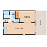 東海道本線/静岡駅 バス:12分:停歩4分 1階 築34年 1LDKの間取り