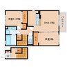 東海道本線/静岡駅 バス:17分:停歩4分 2階 築10年 2DKの間取り