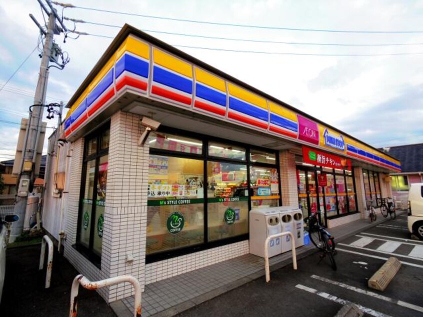 ミニストップ焼津西小川店(コンビニ)まで859m 東海道本線/西焼津駅 徒歩25分 3階 築10年