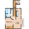東海道本線/静岡駅 バス:17分:停歩3分 2階 築10年 1LDKの間取り