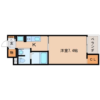 間取図 東海道本線/静岡駅 バス12分石田下車:停歩1分 3階 築9年