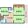 東海道本線/静岡駅 バス:10分:停歩3分 2階 築45年 3DKの間取り