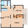 東海道本線/静岡駅 バス:18分:停歩6分 1階 築35年 2LDKの間取り