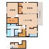 東海道本線/西焼津駅 徒歩23分 2階 築9年 2LDKの間取り