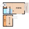 東海道本線/静岡駅 バス:24分:停歩4分 2階 築38年 1Rの間取り