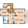 東海道本線/静岡駅 バス:21分:停歩1分 2階 築9年 2LDKの間取り