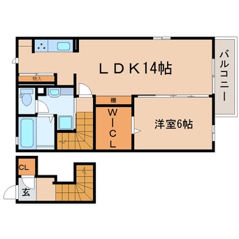 間取図 東海道本線/静岡駅 バス20分小鹿公民館前下車:停歩5分 2階 築9年