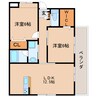 東海道本線/静岡駅 徒歩19分 1階 築13年 2LDKの間取り