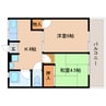 東海道本線/藤枝駅 バス:9分:停歩6分 2階 築36年 2Kの間取り