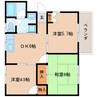 東海道本線/西焼津駅 徒歩5分 1階 築37年 3DKの間取り