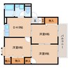 東海道本線/焼津駅 バス:20分:停歩3分 1階 築31年 3DKの間取り