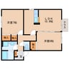 東海道本線/焼津駅 バス:12分:停歩9分 1階 築17年 2LDKの間取り