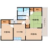 東海道本線/藤枝駅 バス:5分:停歩4分 2階 築30年 3DKの間取り
