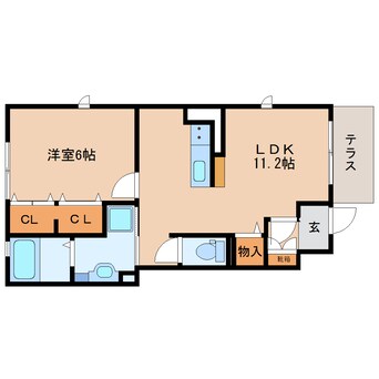 間取図 東海道本線/藤枝駅 徒歩17分 1階 築11年