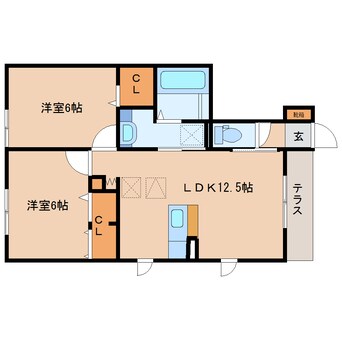 間取図 東海道本線/藤枝駅 バス9分高柳2丁目下車:停歩4分 1階 築9年