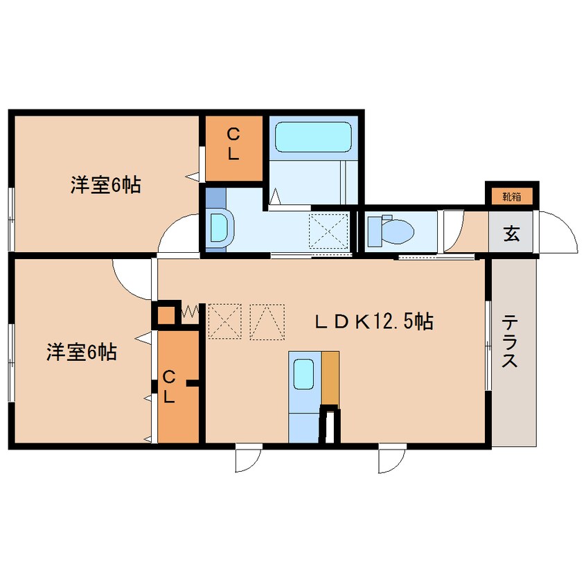 間取図 東海道本線/藤枝駅 バス9分高柳2丁目下車:停歩4分 1階 築9年