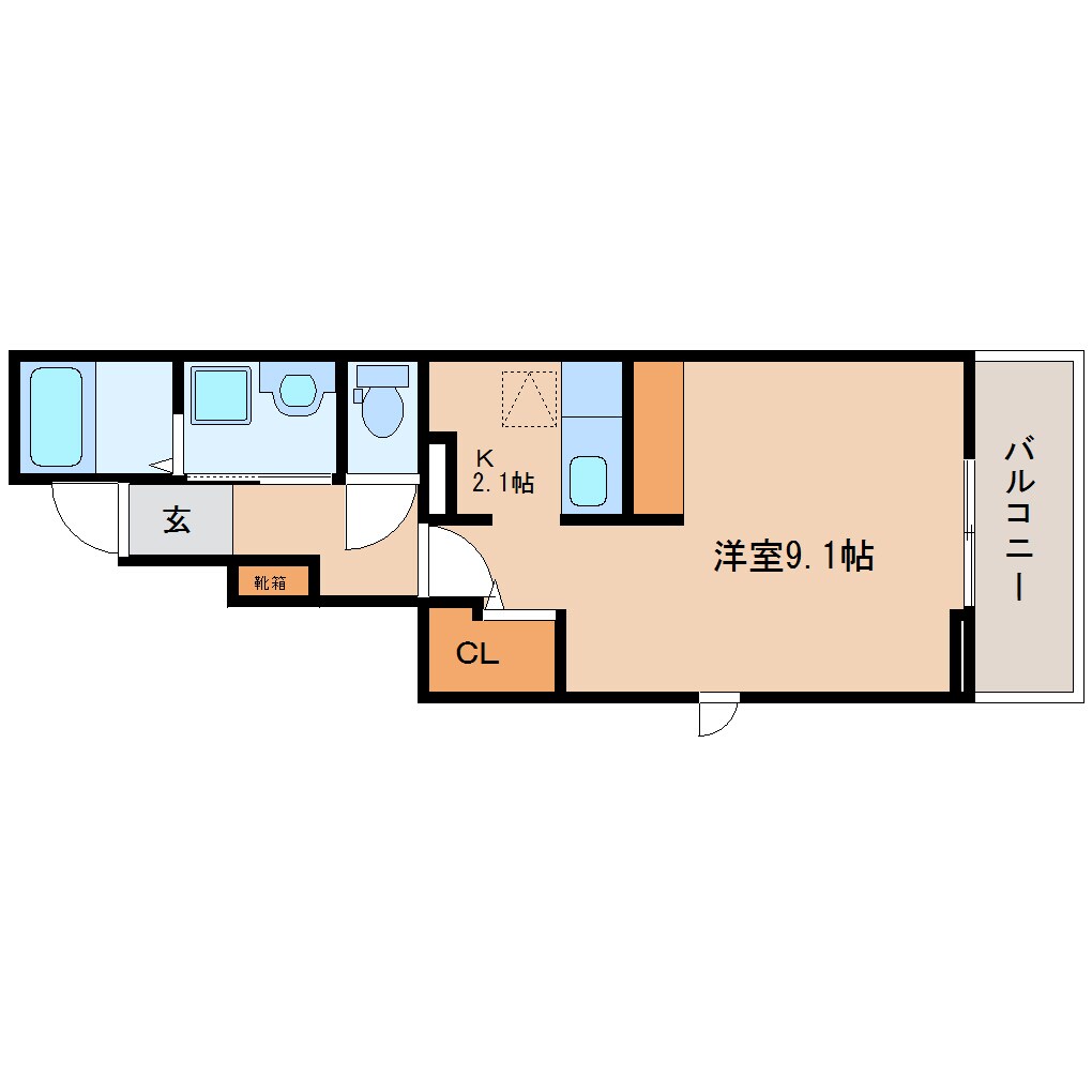 間取り図 東海道本線/西焼津駅 バス5分大住下車:停歩7分 1階 築9年