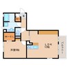 東海道本線/藤枝駅 バス:8分:停歩2分 2階 築8年 1LDKの間取り