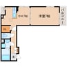 東海道本線/東静岡駅 徒歩12分 2階 築7年 1DKの間取り