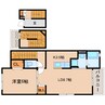 東海道本線/静岡駅 バス:27分:停歩5分 3階 築7年 1LDKの間取り