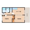 東海道本線/東静岡駅 徒歩13分 1階 築22年 2DKの間取り