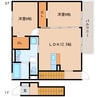 東海道本線/藤枝駅 バス:10分:停歩7分 2階 築11年 2LDKの間取り