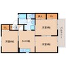 東海道本線/藤枝駅 バス:19分:停歩2分 1階 築32年 3DKの間取り