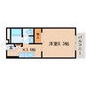 東海道本線/静岡駅 バス:20分:停歩6分 2階 築29年 1Kの間取り