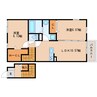 東海道本線/焼津駅 バス:17分:停歩2分 2階 築6年 2LDKの間取り