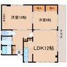 東海道本線/静岡駅 バス:10分:停歩2分 1階 築42年 2LDKの間取り