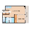 東海道本線/静岡駅 徒歩5分 6階 築44年 1LDKの間取り
